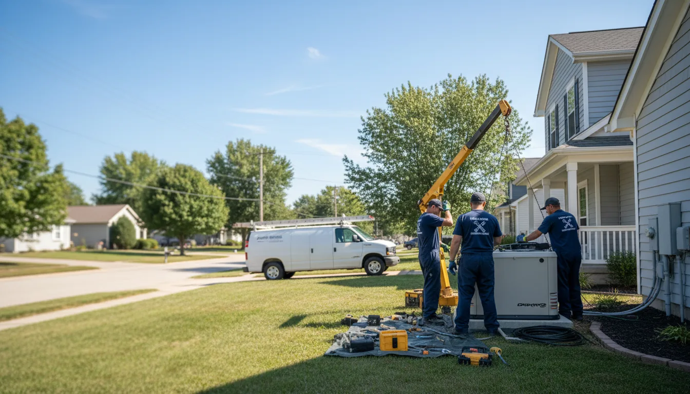 Generator Installation in Stout, IA near me